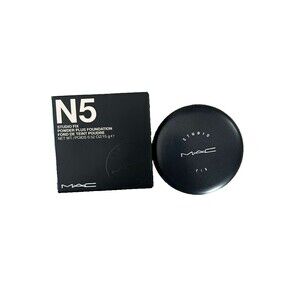 New MAC Studio Fix Powder Plus Foundation N5 Rosy Beige Neutral Undertone 0.52oz